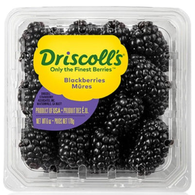 🖤 Fresh Blackberries – 170 GM Pack